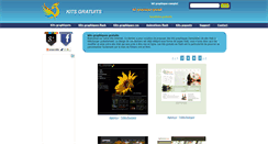 Desktop Screenshot of kitsgratuits.com