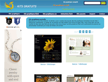 Tablet Screenshot of kitsgratuits.com