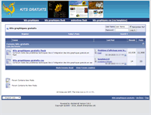 Tablet Screenshot of forum.kitsgratuits.com